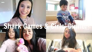 SHARK GAMES & GIRLS’ DINNER