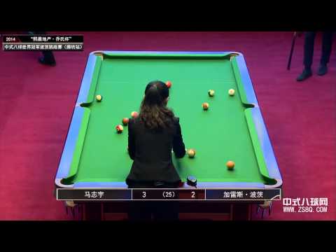 Gareth Potts 波茨 vs Ma Zhiyu 马志宇 FINAL | Chinese 8-ball International Masters 2014 乔氏杯 中式八球国际大师赛