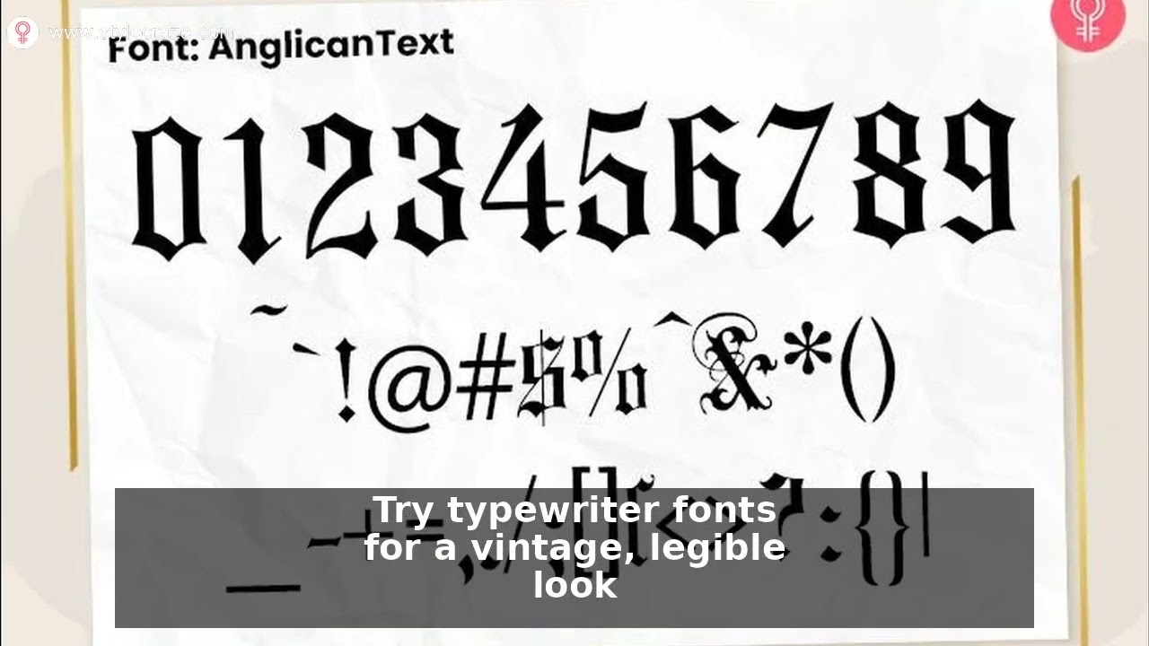 Top 5 Tattoo Number Fonts [2024 Styles Guide]