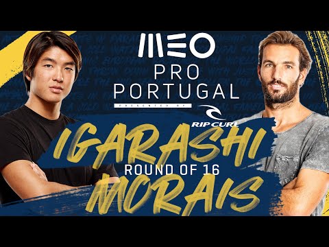 Kanoa Igarashi vs Frederico Morais MEO Pro Portugal - Round of 16 Heat Replay