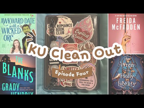 Kindle Unlimited Clean Out Episode 4 || The One With A Bunch of 4 Stars & A Soft DNF || TAR Edition