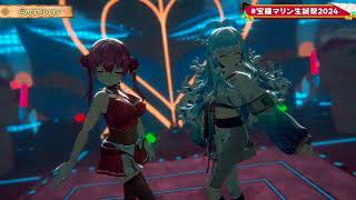 【ホロライブ】Overdose｜歌：宝鐘マリン＆こぼ・かなえる【マリン船長生誕祭3DLive】