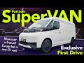 Driving The Electric Van Gunning For The Ford e-Transit - Farizon SuperVAN
