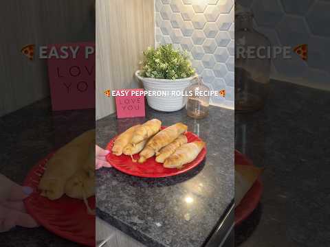 HOW TO MAKE PEPPERONI ROLLS | EASY DINNER RECIPE