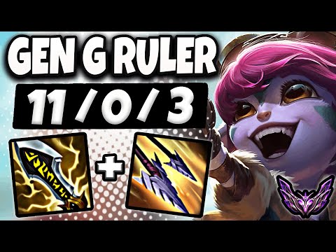 Tristana vs Yunara ADC [ Gen.G Ruler ] Patch 25.16 Korea Master ✅