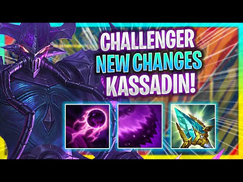 KOREAN CHALLENGER IS SO CLEAN WITH KASSADIN! | Challenger Plays Kassadin Mid vs Aatrox! |