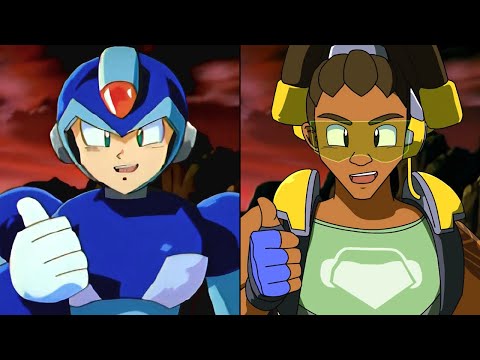 OVERWATCH x ROCKMAN X3 opening (Japanese version) with "One More Time" theme song