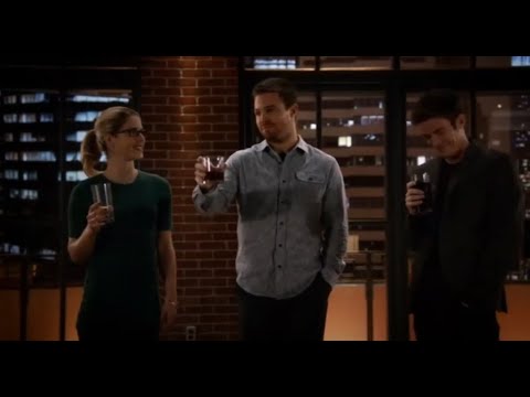 Olicity - The Flash - 2x08 Pt.6 - "Being with Felicity has given me a real sense of peace"