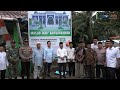 BUPATI SATONO SAMBUT BAIK PEMBANGUNAN MESJID JAMI BAITURRAHMAN DUSUN KARET DESA PANCUR TANGARAN