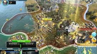 Civilization 5 gameplay - The Endless War HD