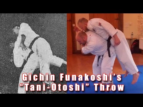 Practical Kata Bunkai: Funakoshi's Tani-Otoshi Throw
