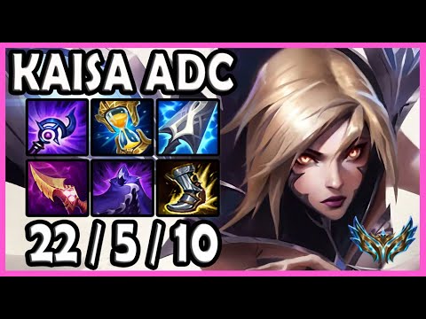 Kaisa vs Ezreal (65% Win Rate) ADC - EUW Challenger Patch 12.2 ✅