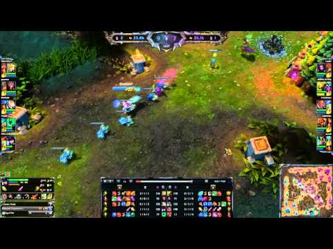 League of Legends cast: Akali vs Jarvan IV