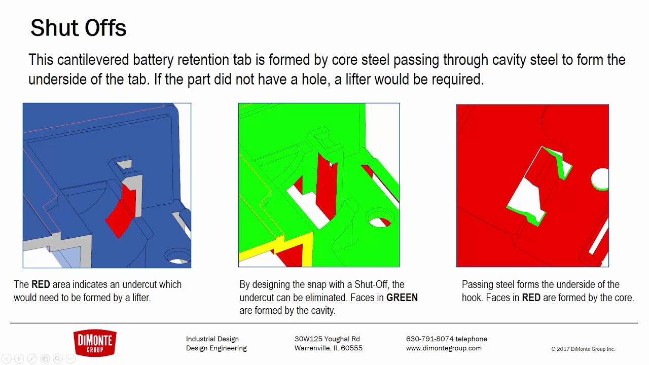 Fantastic Plastic 13- Shut Offs - SOLIDWORKS Tutorial