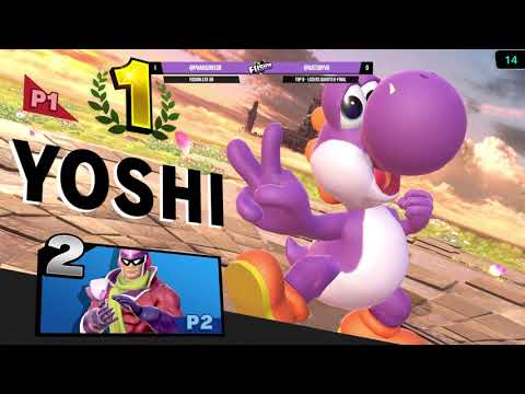 Fusion.exe 66 - BLM Pharaoh (Yoshi) vs AnG Gatsby (Captain Falcon) - Top 8 - Losers Quarter-Final