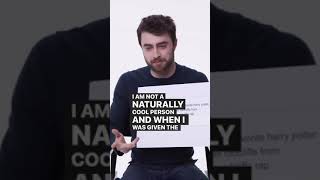 DANIEL RADCLIFFE on rapping ALPHABET AEROBICS #shorts