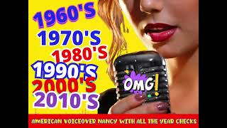 RADIO YEAR CHECKS 1960'S - 2029