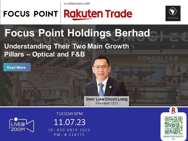 Rakuten Trade Ideas 🎯 Webinar - Focus Point Holdings Bhd (0157)