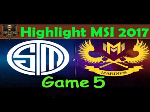 [MSI 2017 - 04/05/2017] Highlight Game 5 - Team SoloMid vs GigaByte Marine