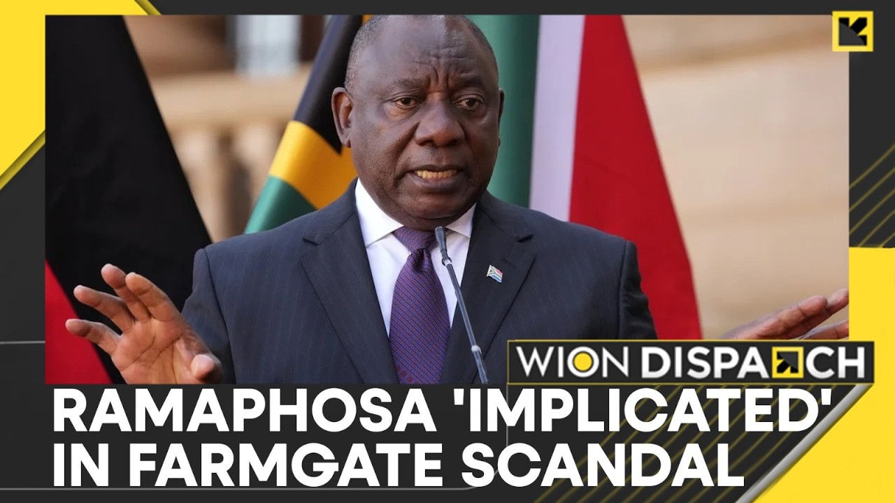 Farmgate Scandal Explained: Cyril Ramaphosa & the Phala Phala Cash Theft | WION Dispatch