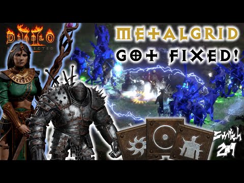 Metalgrid is Fixed! "Invincible/Immortal" Energy Shield Nova Sorc Build Guide - Diablo 2 Resurrected