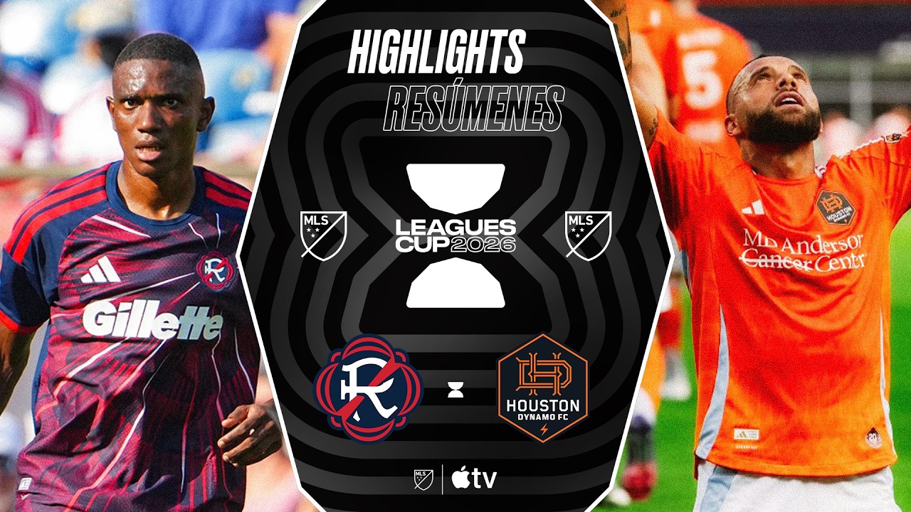 New England Revolution vs. Houston Dynamo FC | Leagues Cup | Full Match Highlights