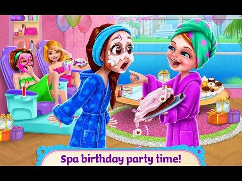Spa Birthday Party "TabTale Role Playing" Videos games for Kids - Girls - Baby Android