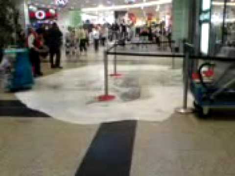 Überschwemmung im Rhein-Neckar-Zentrum