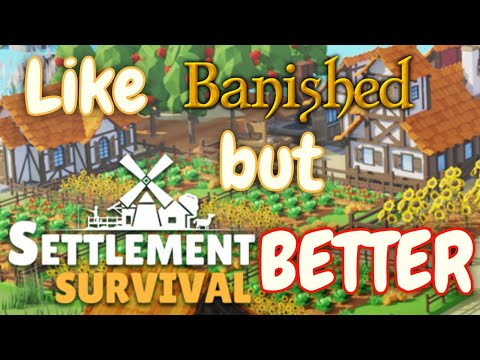 Like Banished but BETTER!! || Settlement Survival Review