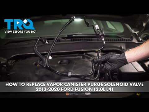 How to Replace Vapor Canister Purge Solenoid Valve 2013-2020 Ford Fusion (2.0L L4)