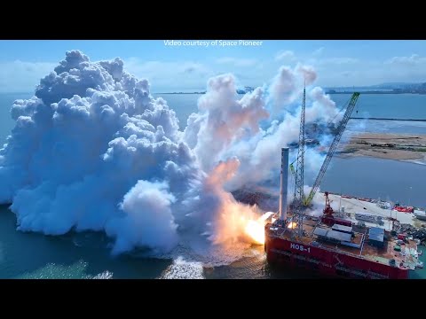 Tianlong-3 - hot-fire test of the first stage