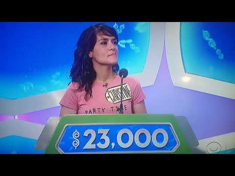 wow both players so very close and double Showdown winner The Price is Right