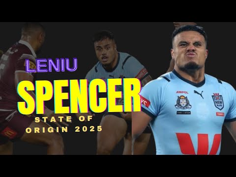 State of Origin 2025: Queenslanders Swarm Spencer Leniu in Intense Clash!