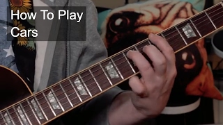 'Cars' Gary Numan Guitar Lesson