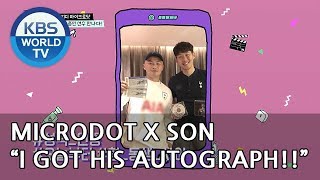 Microdot "I got in touch with Son Heungmin!! XD" [Celeb PD/2018.06.06]