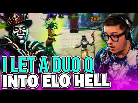 I LET A DUO INTO ELO HELL.... NOT THE HIGHEST COMBINED IQ I'VE SEEN