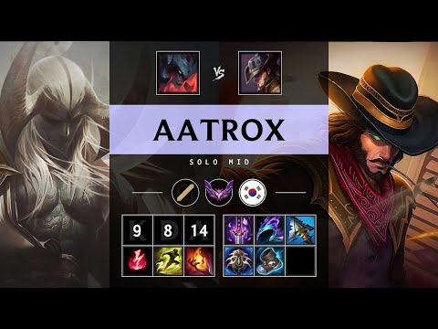 Aatrox Mid vs Twisted Fate - KR Master Patch 25.15