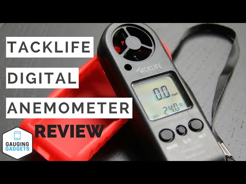 Tacklife digital anemometer review - handheld wind speed gau...