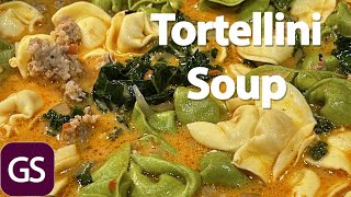Italian Cheese Tortellini Soup
