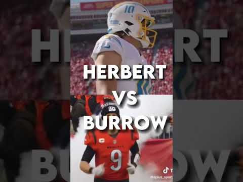 Joe burrow vs Justin Herbert