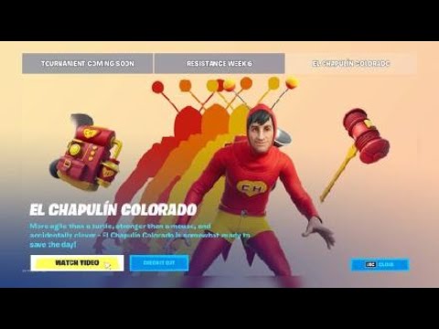 El Chapulin Colorado Fortnite Trailer