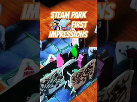 Steam Park in 2 Minutes! Dice Chaos, Dirt Control & Laughs – I Teach Her She Wins