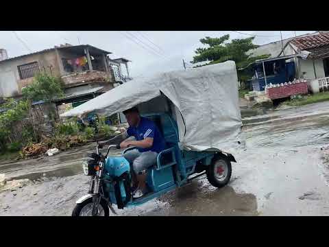 Tarde gris en Cuba 1 de octubre del 2026 por mi pueblo Caibarién 