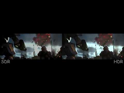 Metroid Prime 4 SDR vs HDR