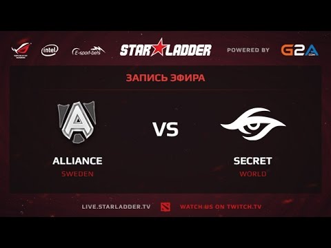 Alliance vs Secret, SLTV XII Lan Finals LB 1st Round, Game 1