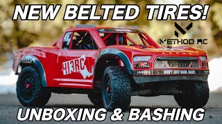 Method RC Terraform Belted Tire Review / Custom Painted Arrma Mojave Body / Insta360 Go2 & One X2