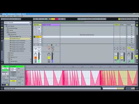 Ableton Live Rhythmic Gate Effect - Trance Gating and Glitch with Dummy Clips