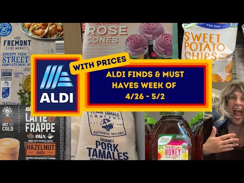 Aldi Finds ~ Aldi Finds This Week ~ Aldi Shop With Me ~ Week 4/26 to 5/2 (with PRICES)