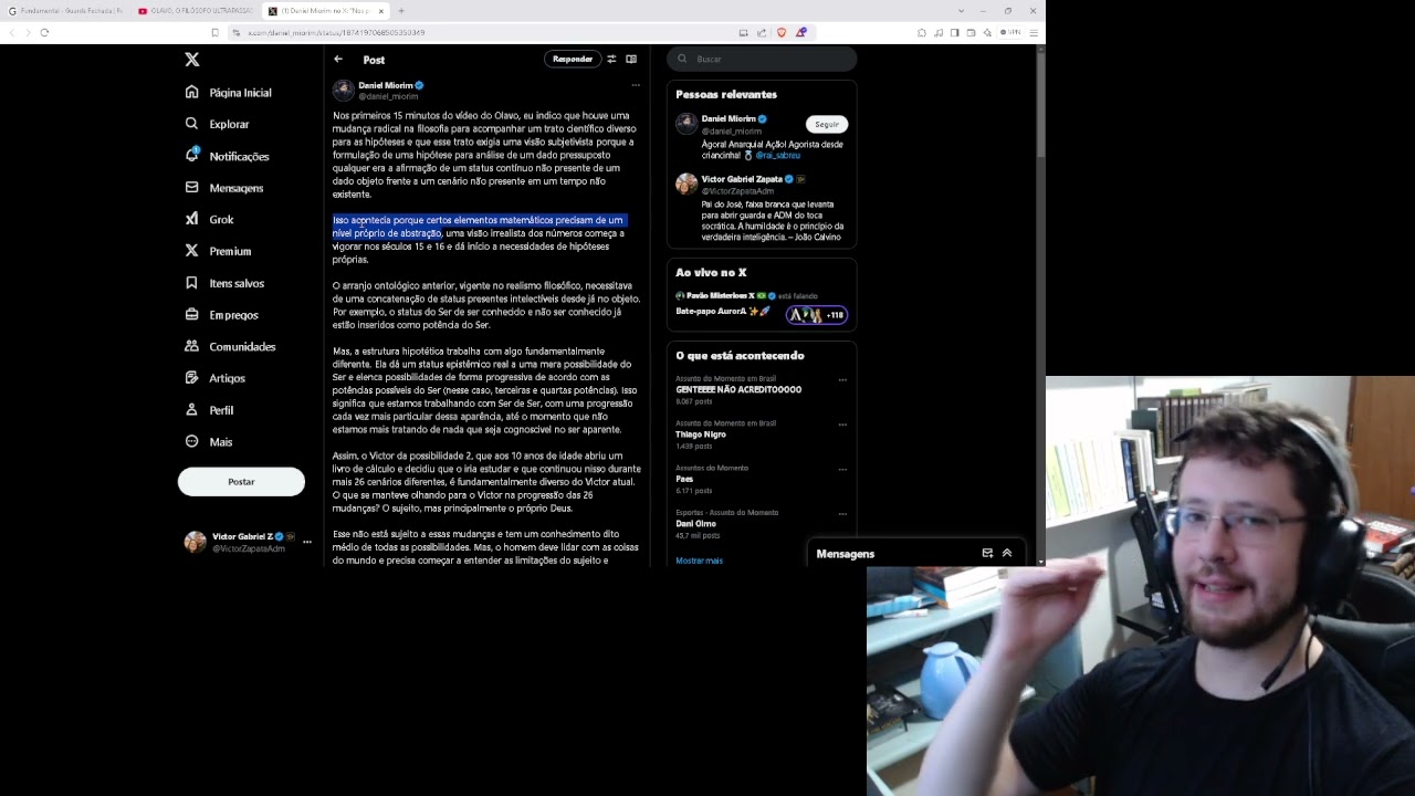 React - OLAVO, O FILÓSOFO ULTRAPASSADO | Parte 1