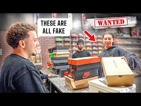 SNEAKER RESELLER CAUGHT SCAMMING WITH 3 FAKES!!! (EXPOSED IN 4K)